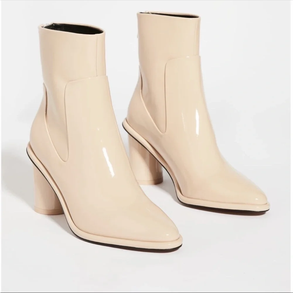 rag & bone tan/cream ankle boots - Picture 2 of 16